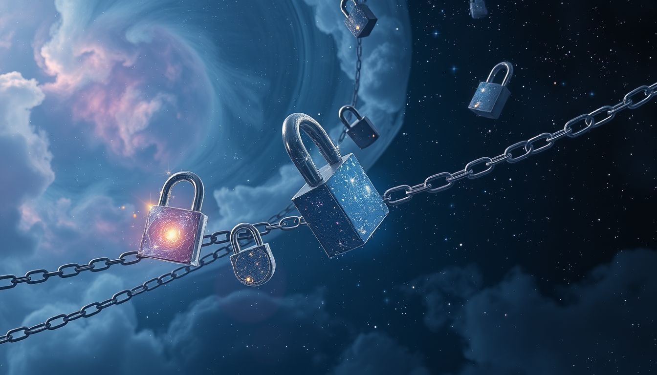 Rêver de cadenas en fer symbolise souvent une peur d'intimité.