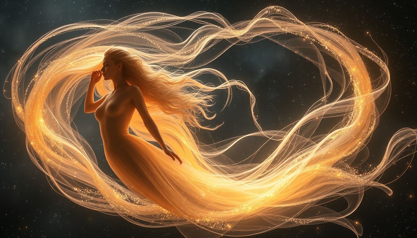 Rêver de cheveux longs symbolise souvent la force et la féminité.