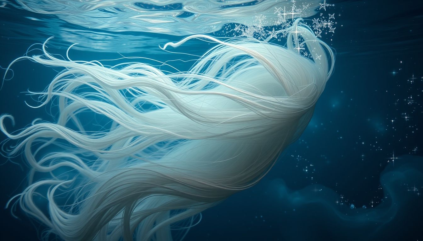 Rêver de cheveux flottants symbolise émotions fluides et subconscient agité.