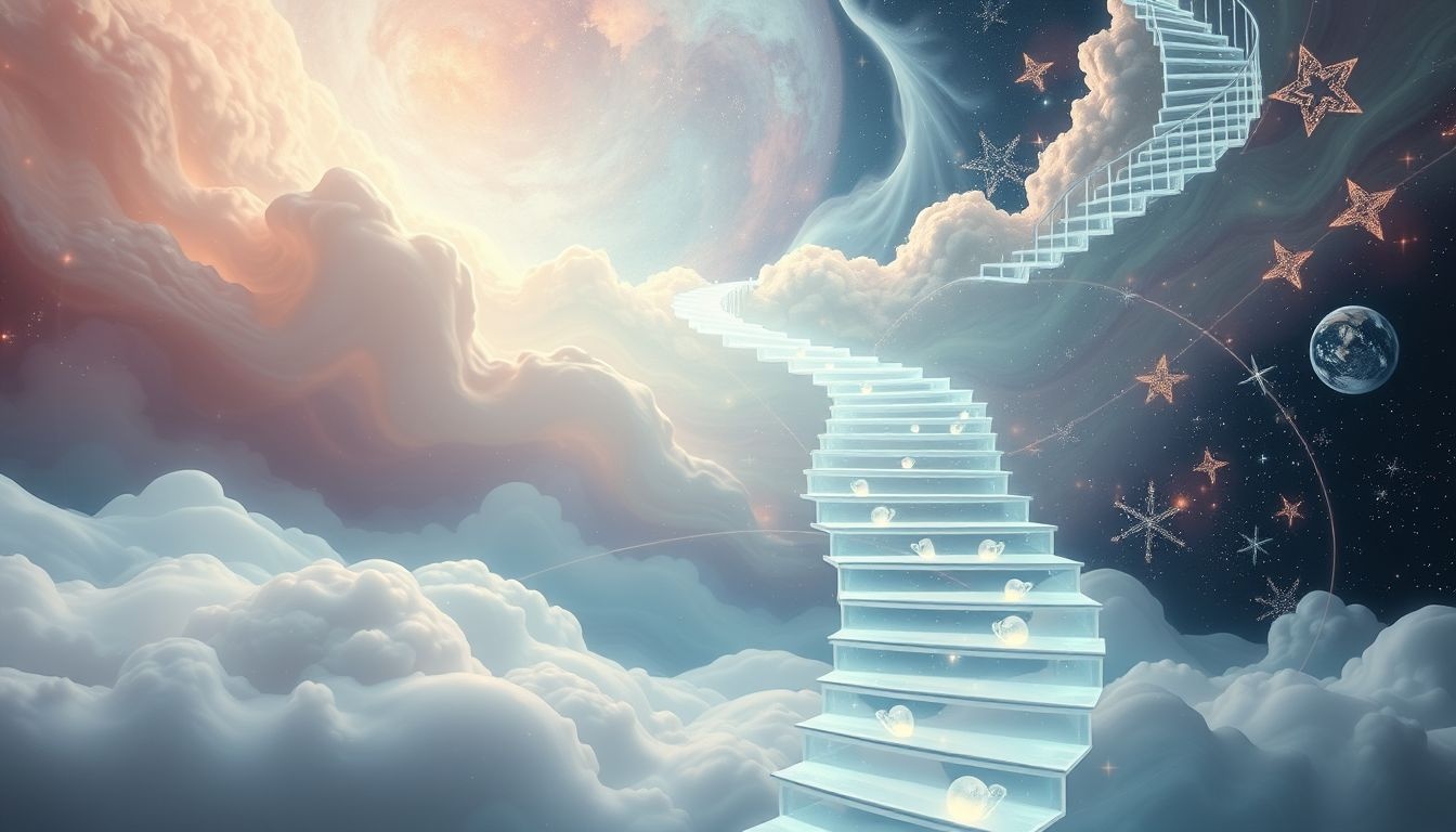 Rêver d'escaliers et chevilles symbolise progression et stabilité intérieure.