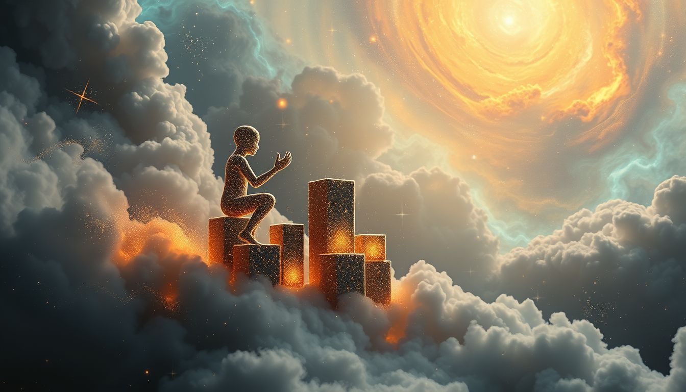 Rêver de construire seul symbolise souvent autonomie et confiance en soi.