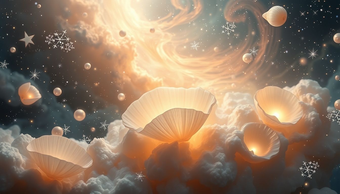 Rêver de perles symbolise la richesse intérieure et la sagesse profonde.