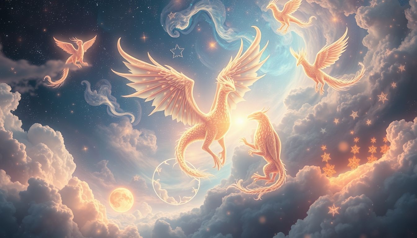 Rêver de créatures mythiques révèle nos archétypes et forces intérieures.