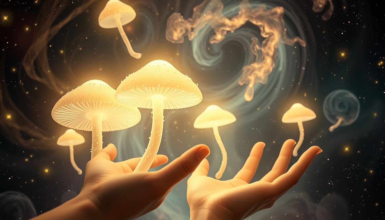 Rêver de cueillir des champignons symbolise de nouvelles opportunités fructueuses.