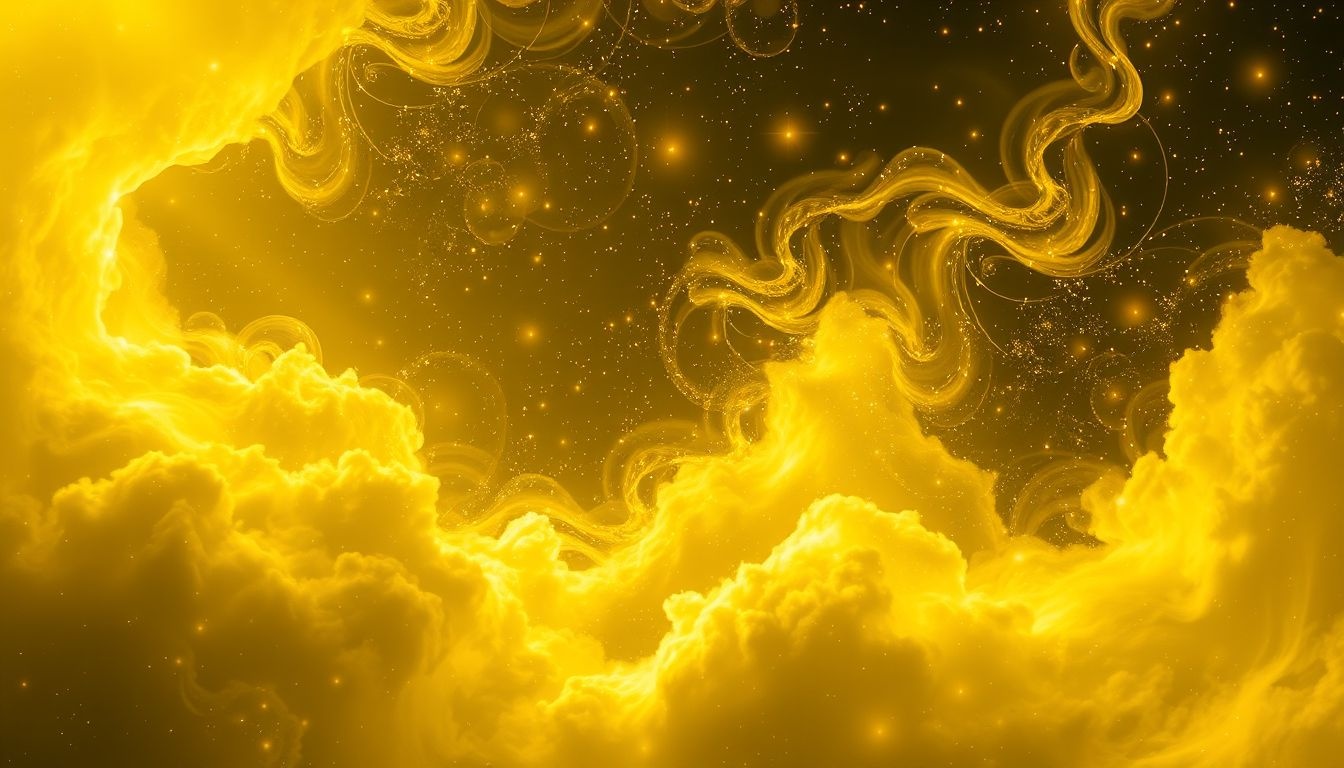 Rêver de damassé jaune symbolise joie, intelligence et optimisme lumineux.