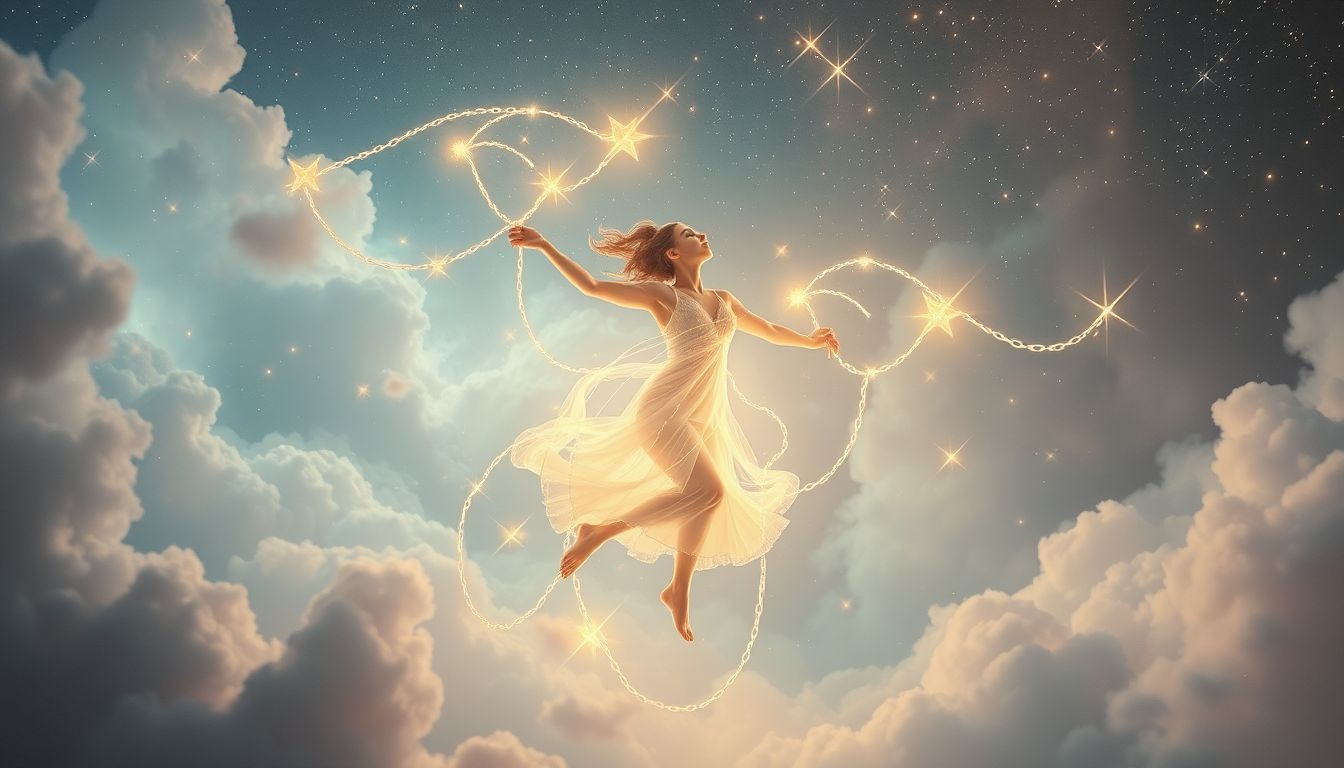 Rêver de danser avec une chaîne symbolise souvent une dépendance cachée.