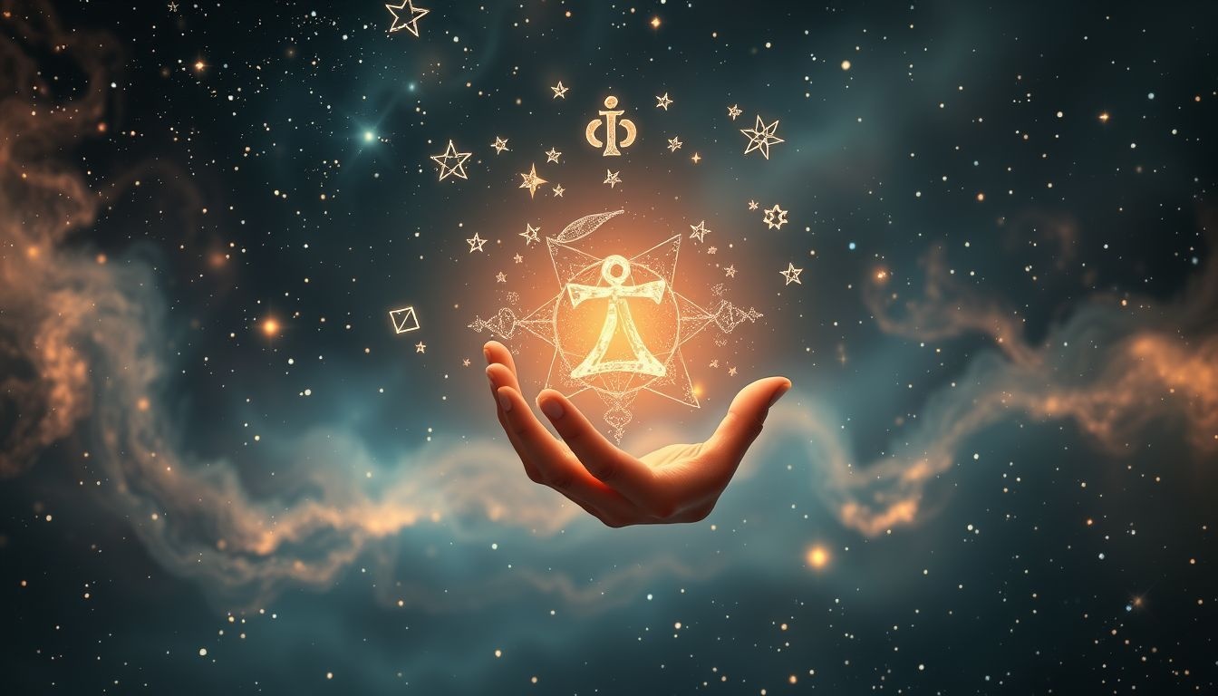 Décalquer un symbole en rêve révèle votre quête intérieure de sens.