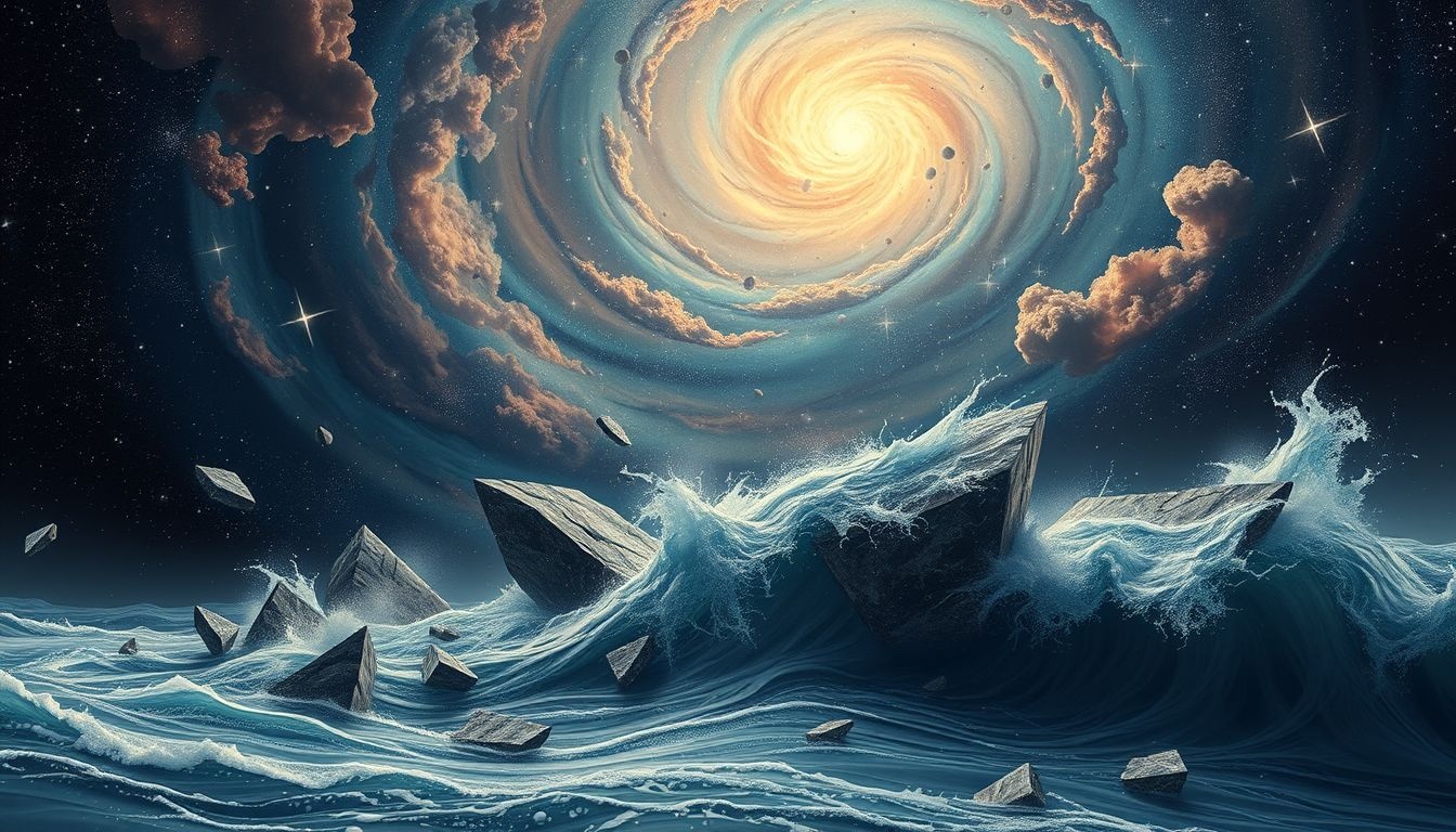 Rêver de catastrophes naturelles symbolise souvent un bouleversement intérieur profond.