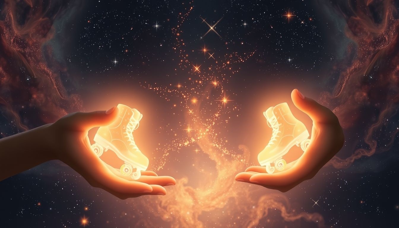 Offrir des patins symbolise un désir profond de partage et d’altruisme.