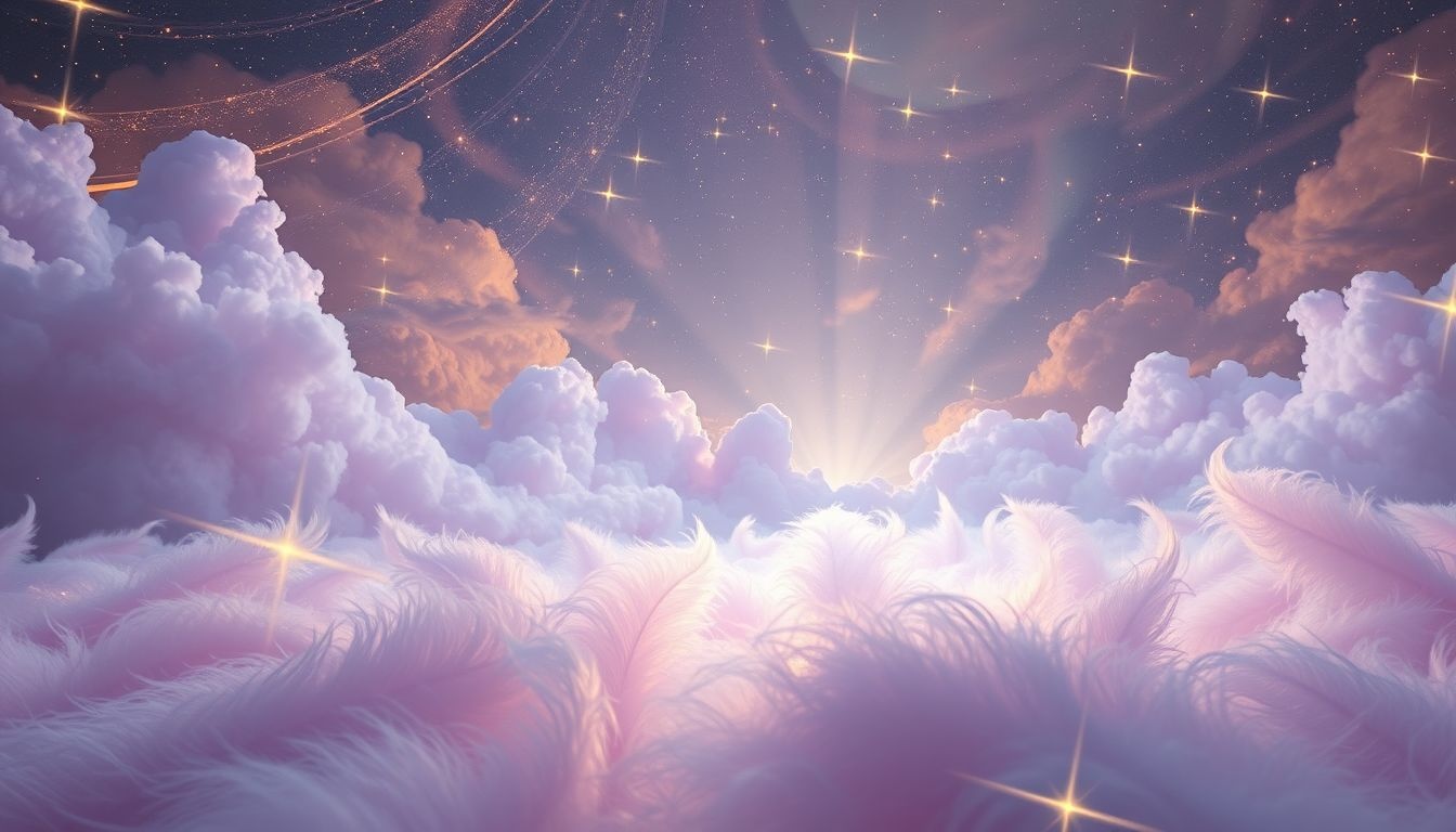Rêver d’un lit de plumes symbolise détente et prospérité intérieure.