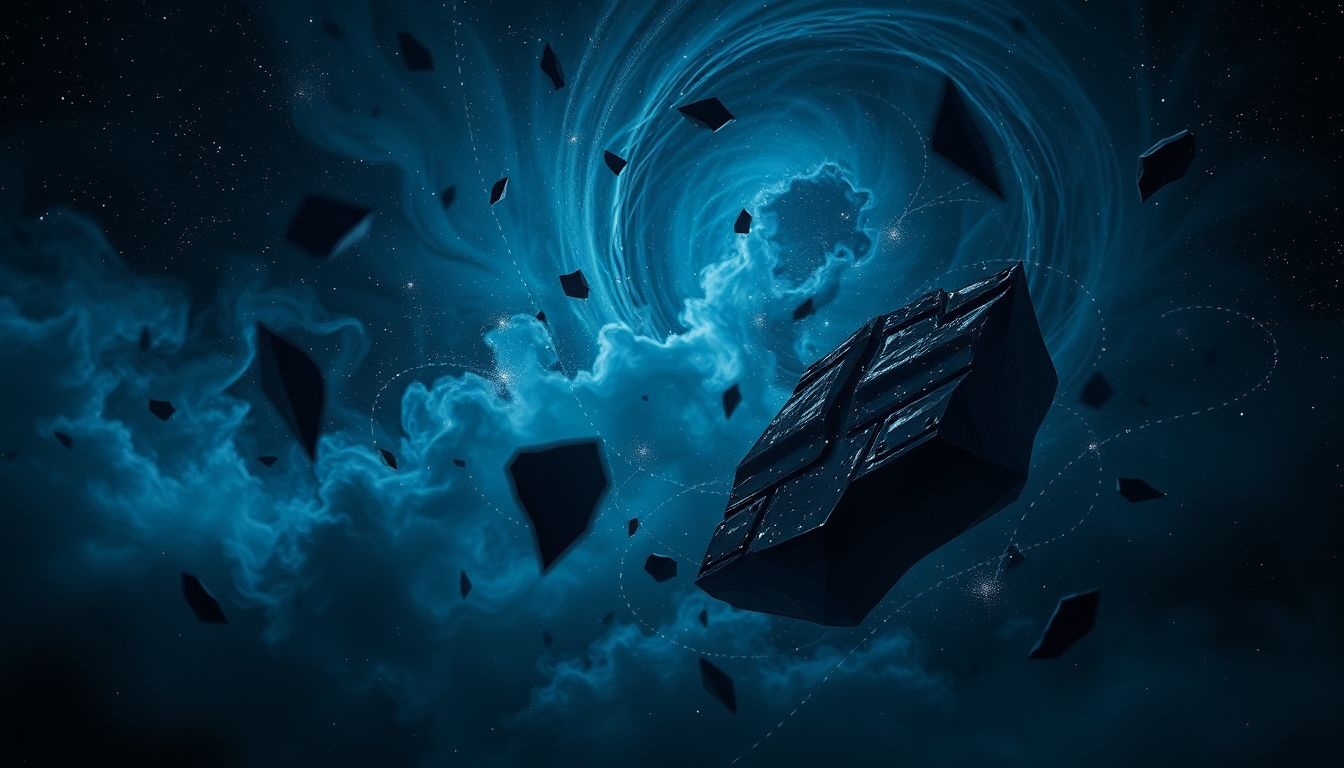Le fer noir symbolise souvent les forces obscures de l'inconscient.