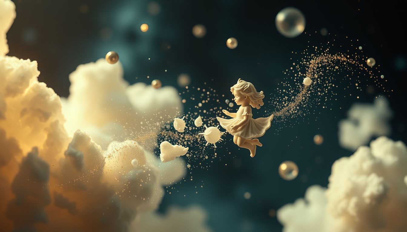 Rêver de figurine en porcelaine évoque souvent une innocence fragile.