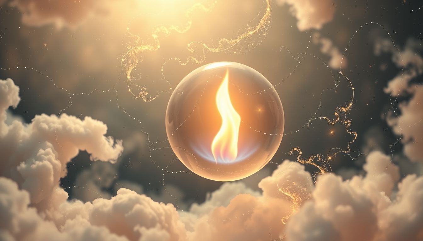 Rêver de flammes dans une bougie symbolise souvent la lumière intérieure.