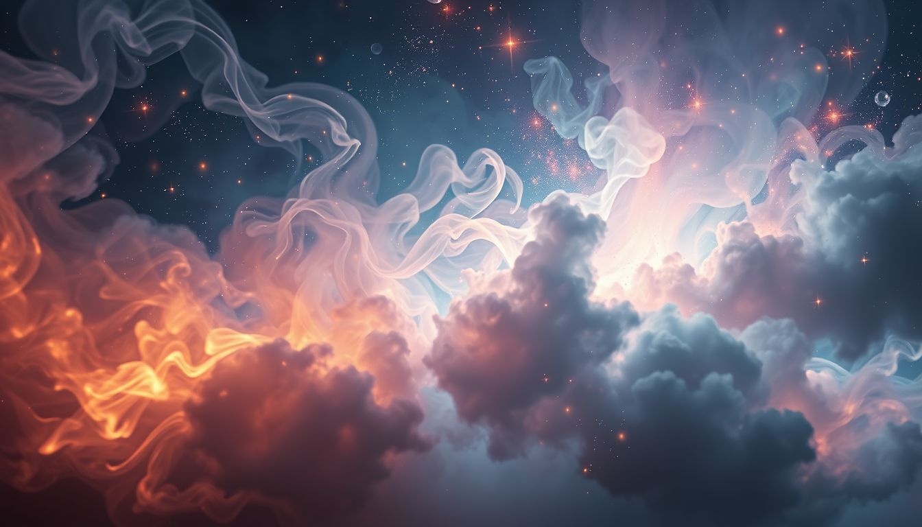 Rêver de flammes et de fumée symbolise souvent illusions et confusion.