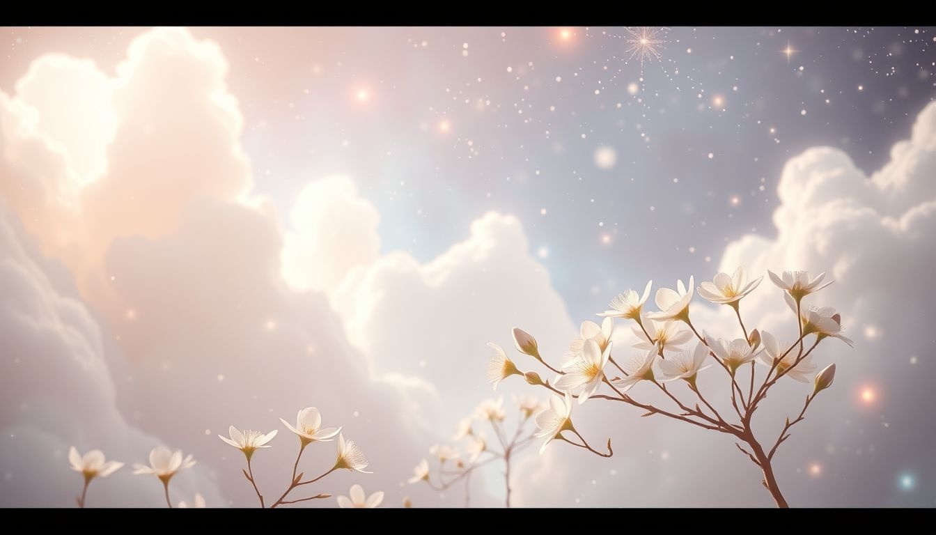 Rêver de fleurs blanches symbolise souvent un renouveau pur et innocent.
