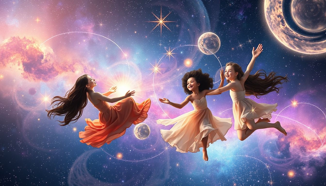 Rêver de jeunes d’autres cultures symbolise ouverture, respect et tolérance.