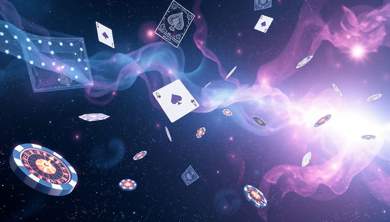 Rêver de poker symbolise souvent stratégie et prise de risques.