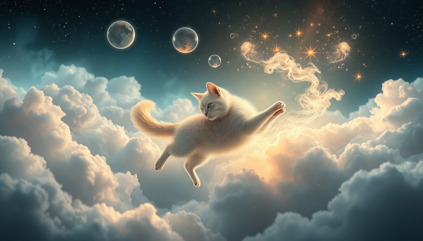 Rêver de jouer avec un chat symbolise joie et spontanéité intérieure.