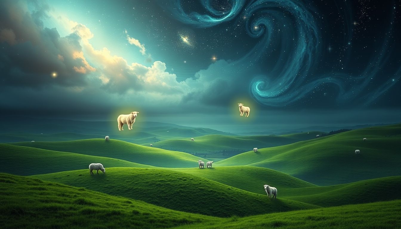 Rêver de campagne irlandaise symbolise paix et renouveau intérieur.