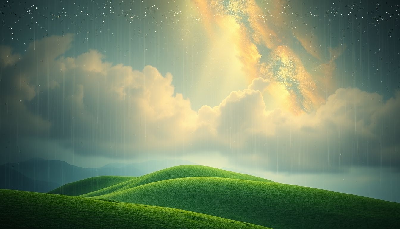 Rêver de pluie irlandaise symbolise souvent renouveau et purification intérieure.