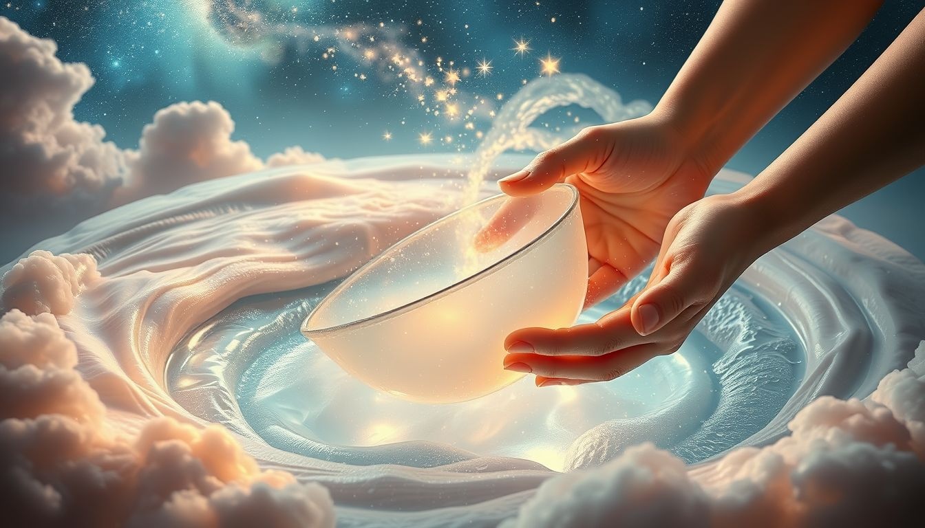 Rêver de laver la vaisselle symbolise souvent purification et renouveau intérieur.