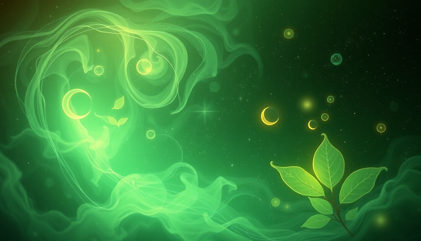 Rêver de lumière verte symbolise souvent guérison et renouveau intérieur.