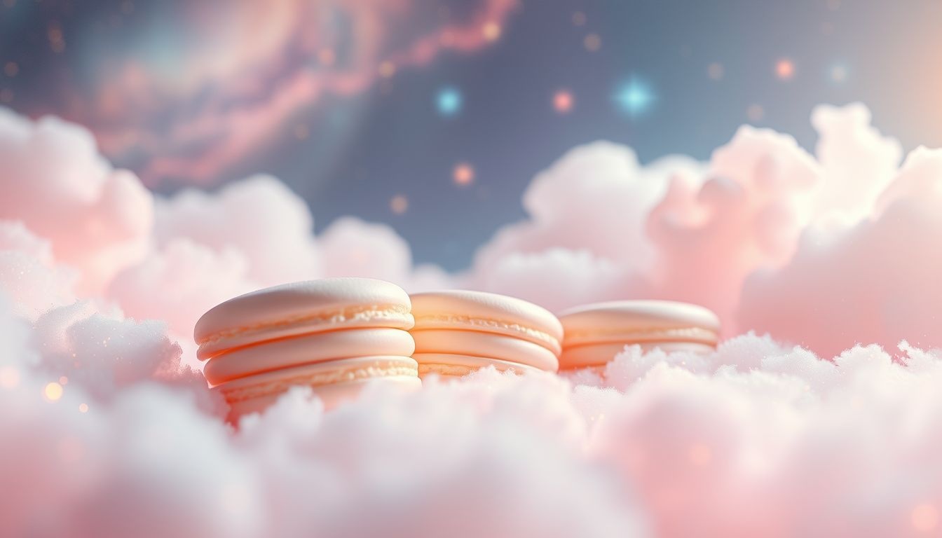 Rêver de macarons symbolise douceur face au deuil et souvenir.