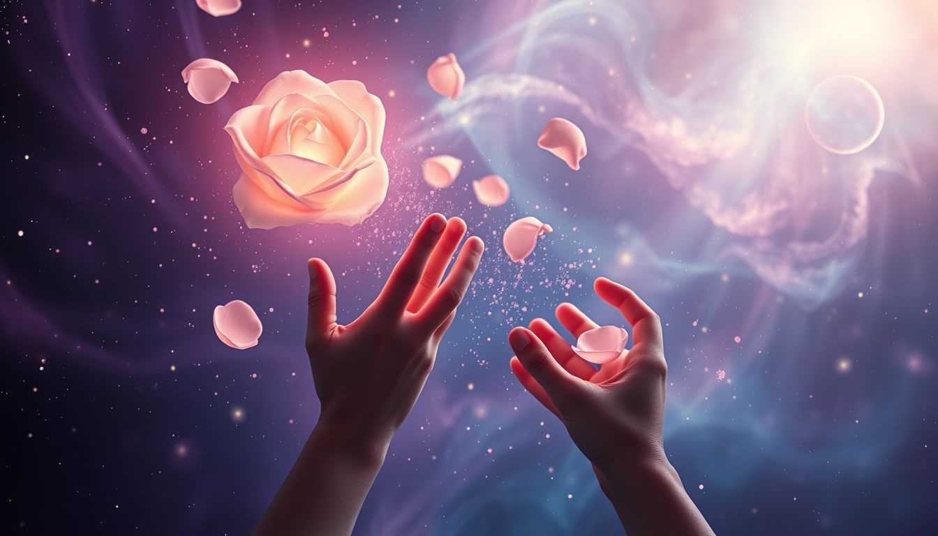 Rêver de manger des roses symbolise un désir d'amour profond.