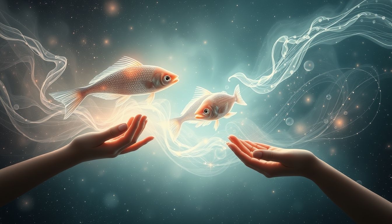 Rêver de manger du poisson symbolise souvent la richesse intérieure.
