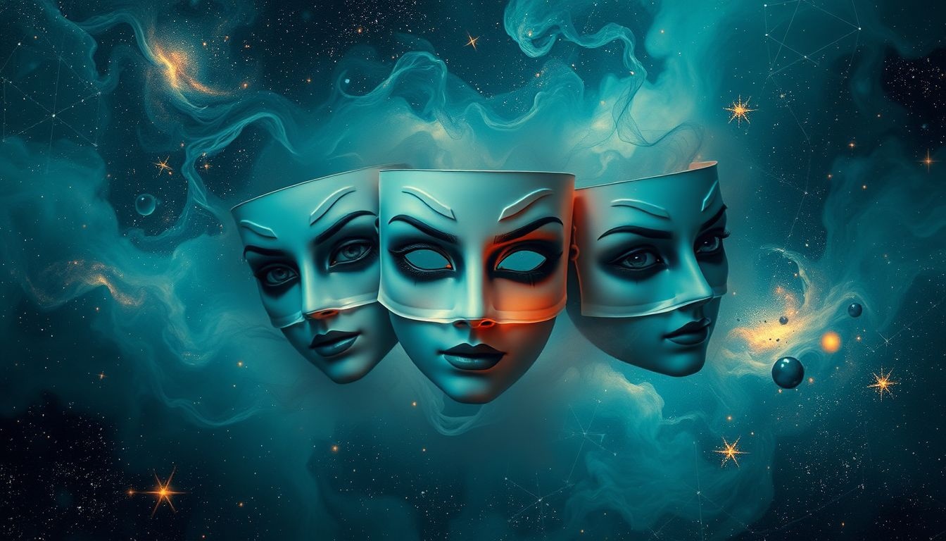 Rêver de maquillage théâtral révèle souvent un désir de masquer ses émotions.