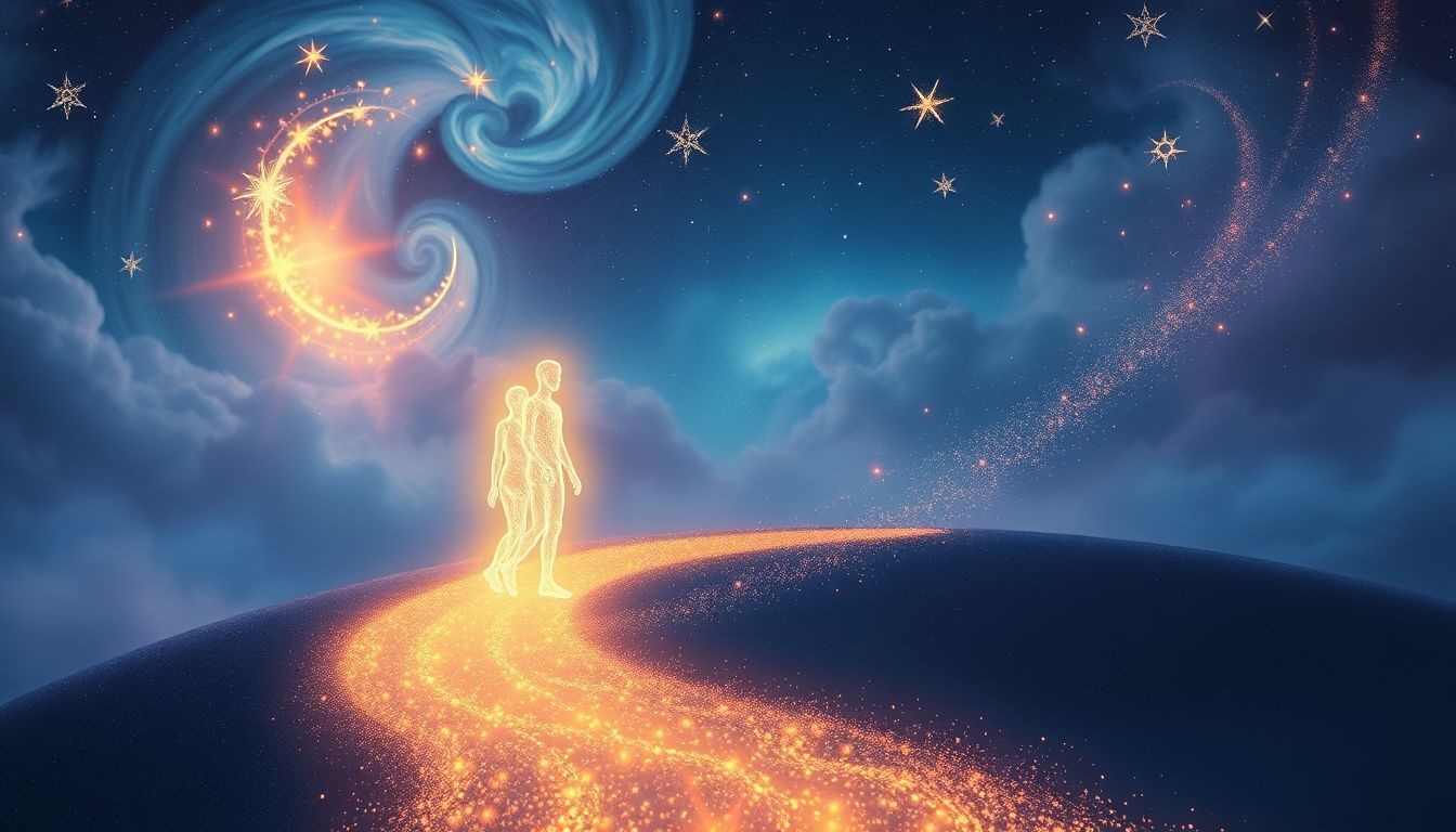 Rêver de marcher avec Mohammed symbolise une quête spirituelle sincère.
