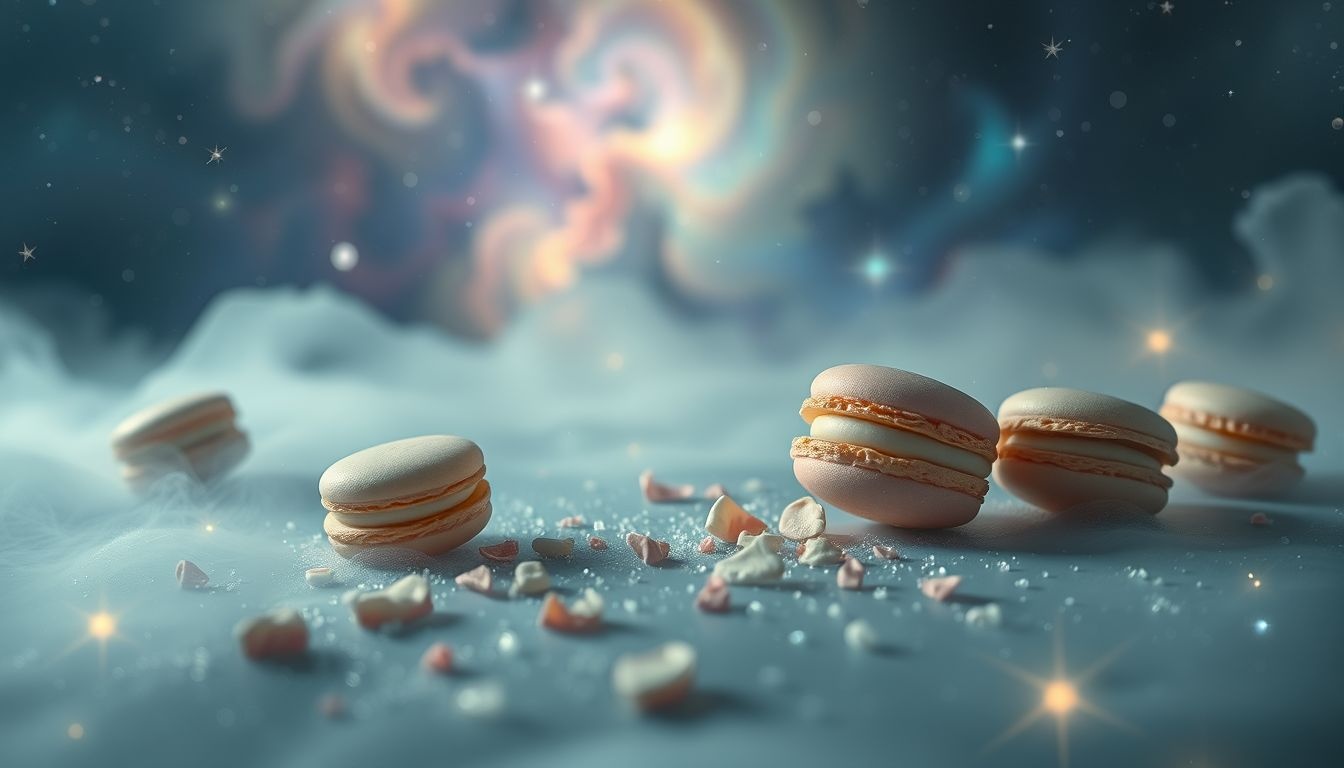 Rêver de marcher sur des macarons symbolise négligence et gaspillage.