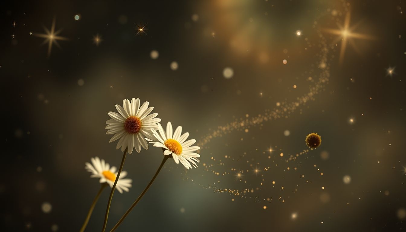 Rêver de marguerites fanées symbolise souvent une relation terminée.