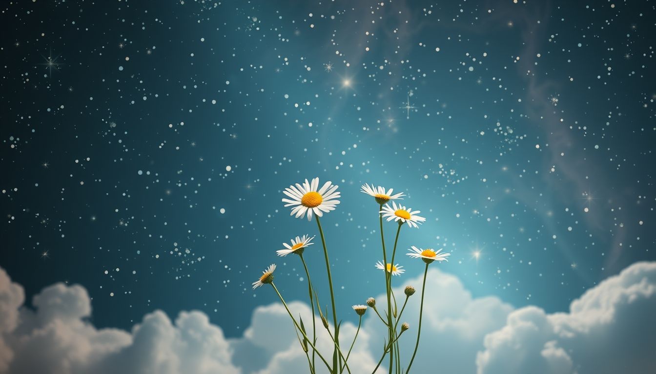 Rêver de marguerites sauvages symbolise la liberté et l’authenticité.