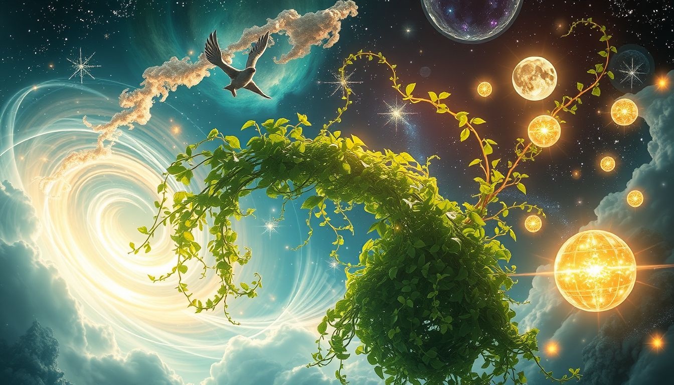 Rêver de nature luxuriante symbolise une croissance personnelle éclatante.