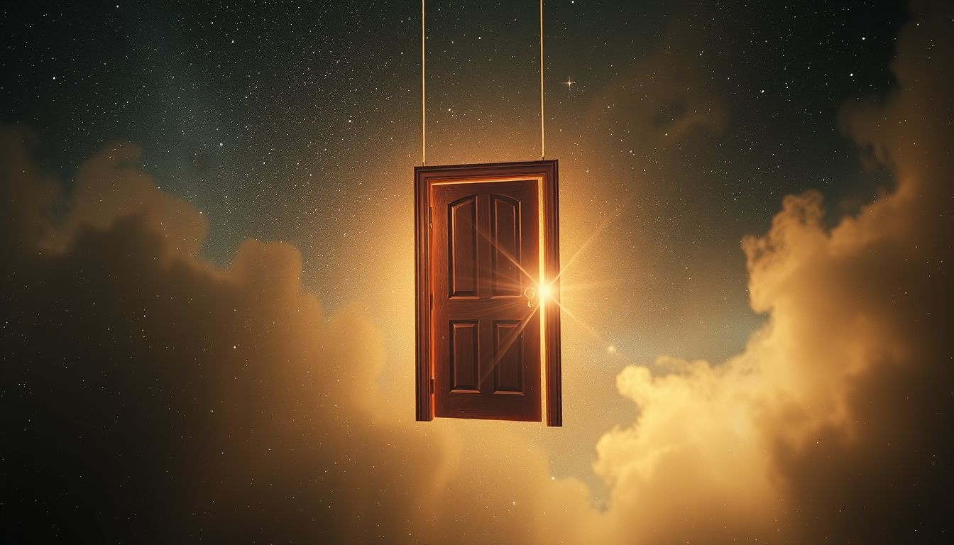 Rêver de porte non verrouillée révèle peur d'être exposé.