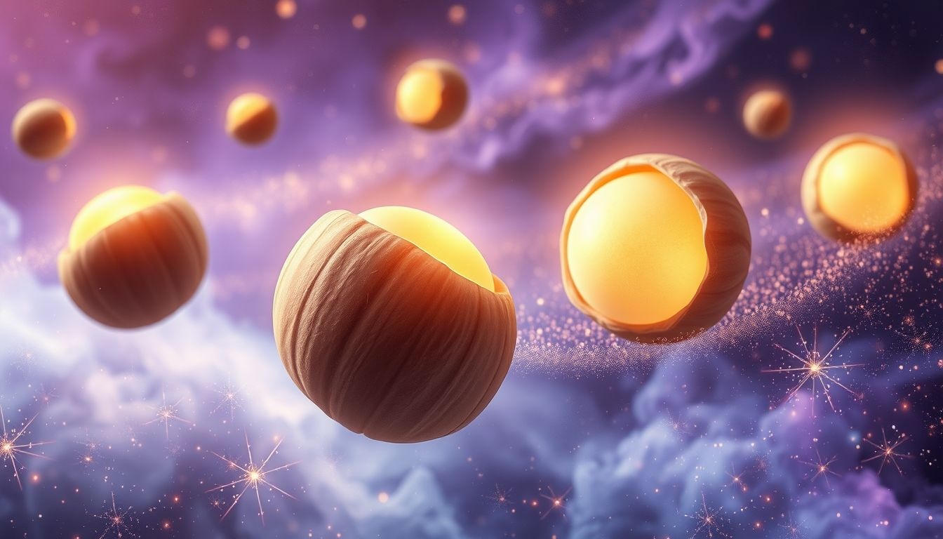 Rêver de noisettes entières symbolise potentiel caché et promesses futures.