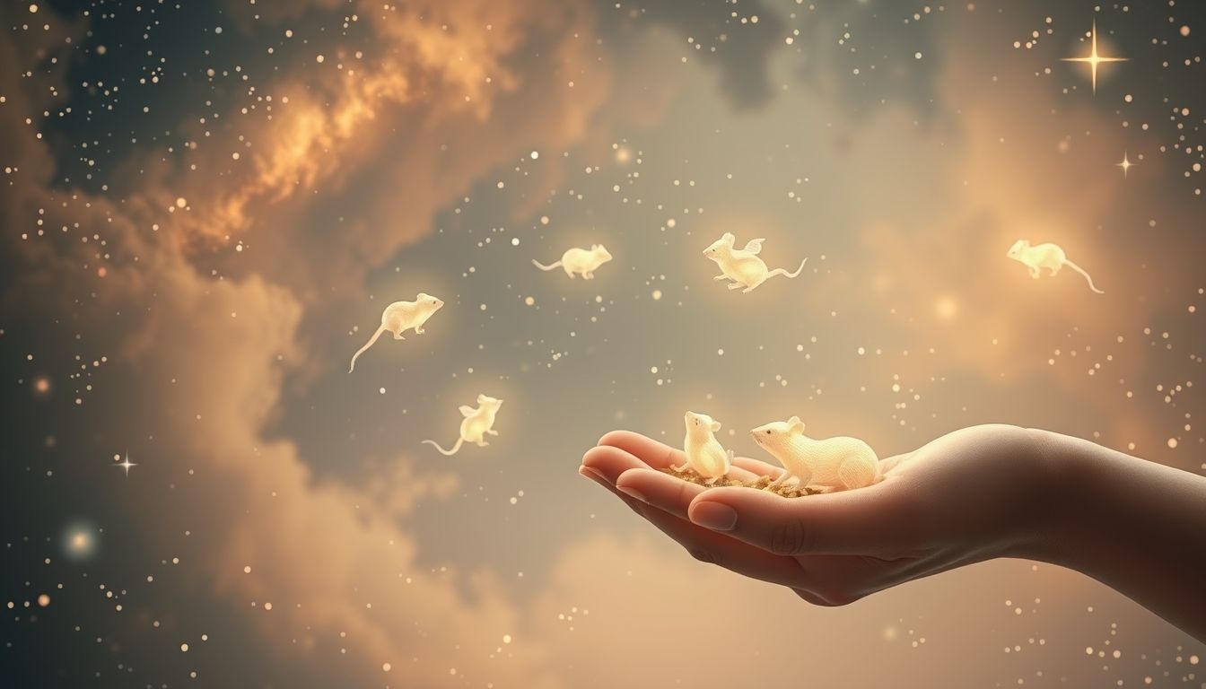 Nourrir des rongeurs en rêve symbolise souvent une bienveillance naïve.