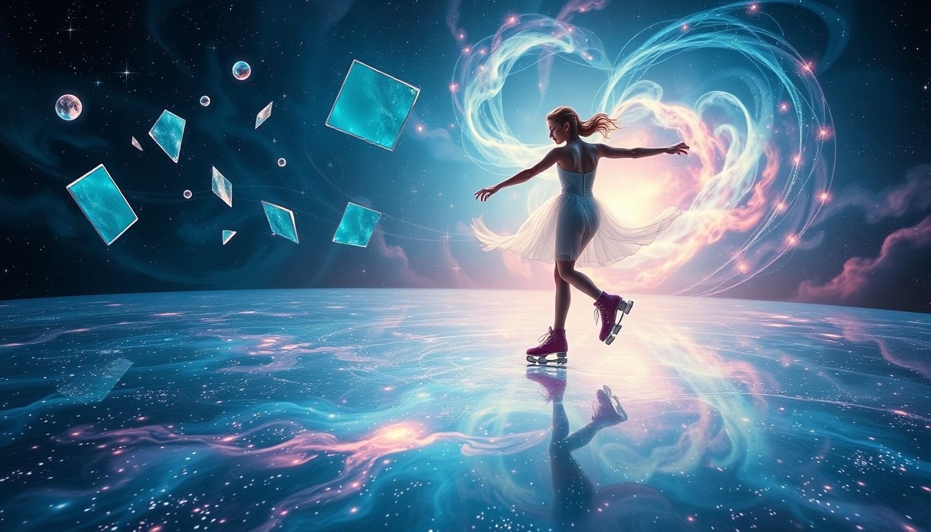 Rêver de patiner en compétition révèle souvent un besoin de performance.