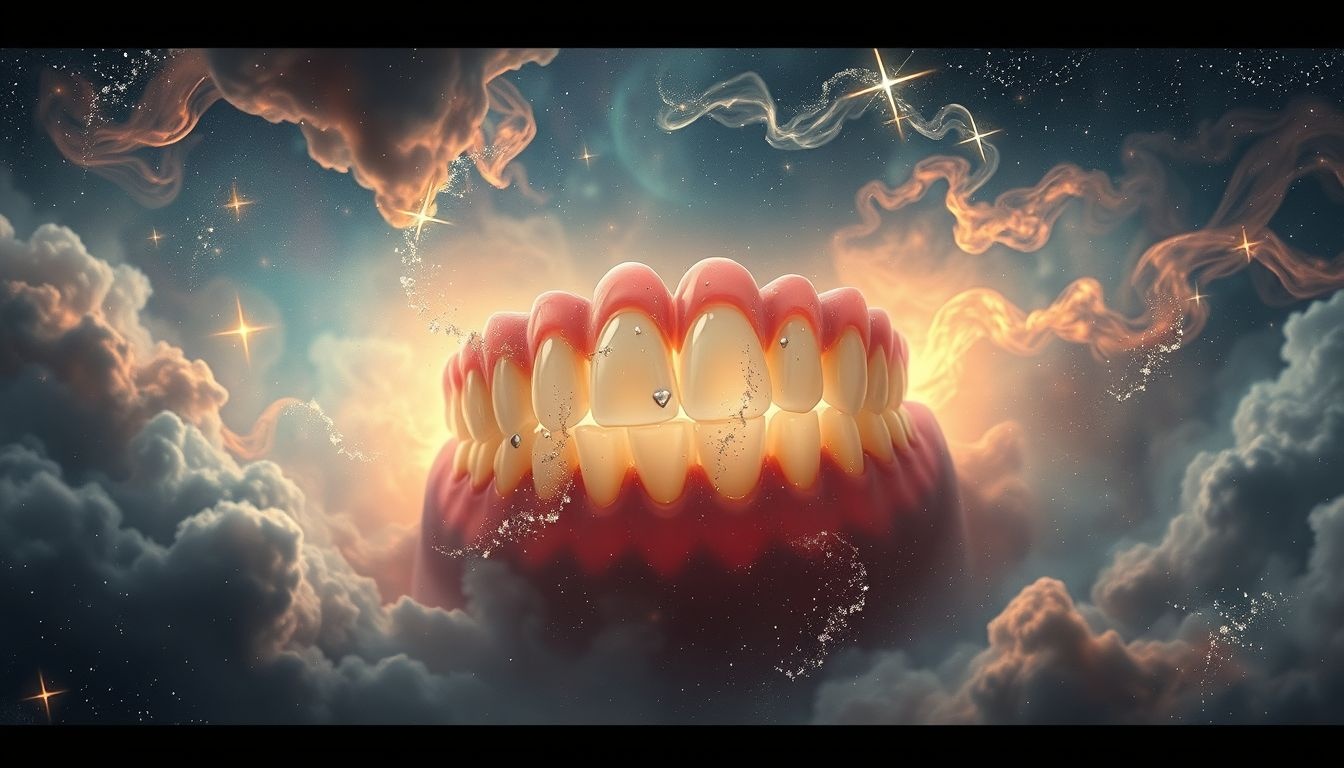 Rêver de dents perdues chez le dentiste symbolise peur du vieillissement.