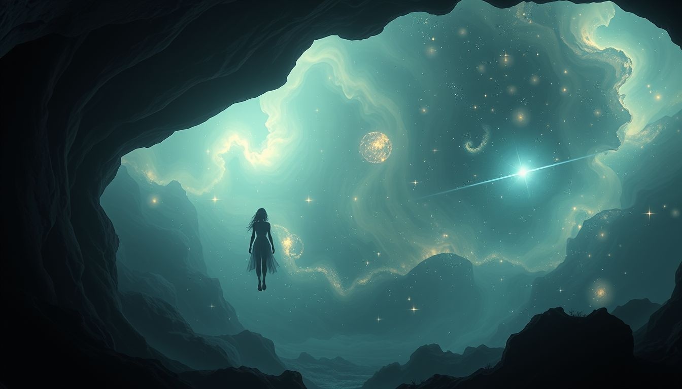 Rêver de défunts en sous-sol symbolise secrets et mémoires enfouis.