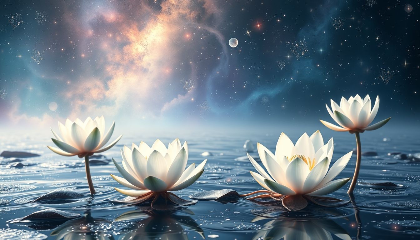 Rêver de planter des nénuphars symbolise un nouveau départ spirituel.