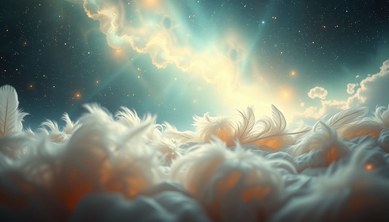 Rêver de plumes en hôpital symbolise fragilité et guérison intérieure.