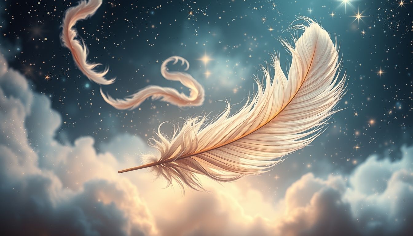 Rêver de plumes de lit révèle souvent des émotions cachées profondes.