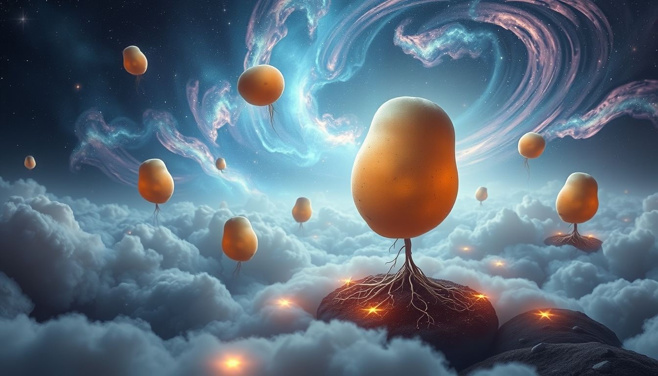 Rêver de pommes de terre symbolise sécurité et ressources matérielles durables.