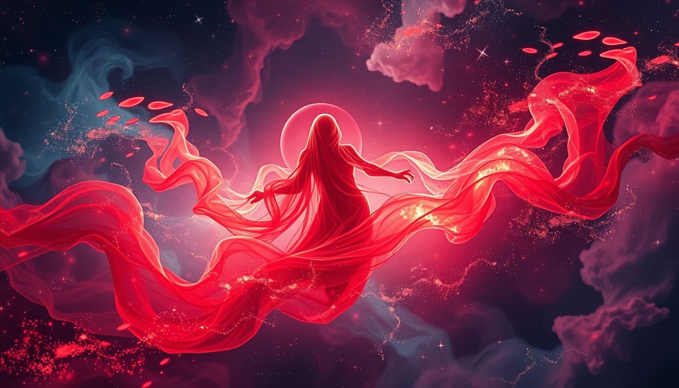 Rêver de rouge évoque passion ardente, colère ou vitalité intense.
