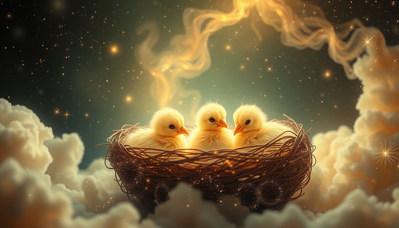 Rêver de poussins de faisan symbolise innocence fragile et protection vitale.