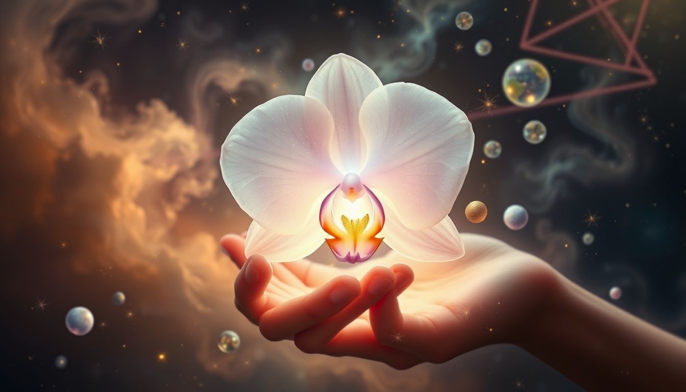 Prendre soin d’une orchidée en rêve symbolise croissance et responsabilité personnelle.