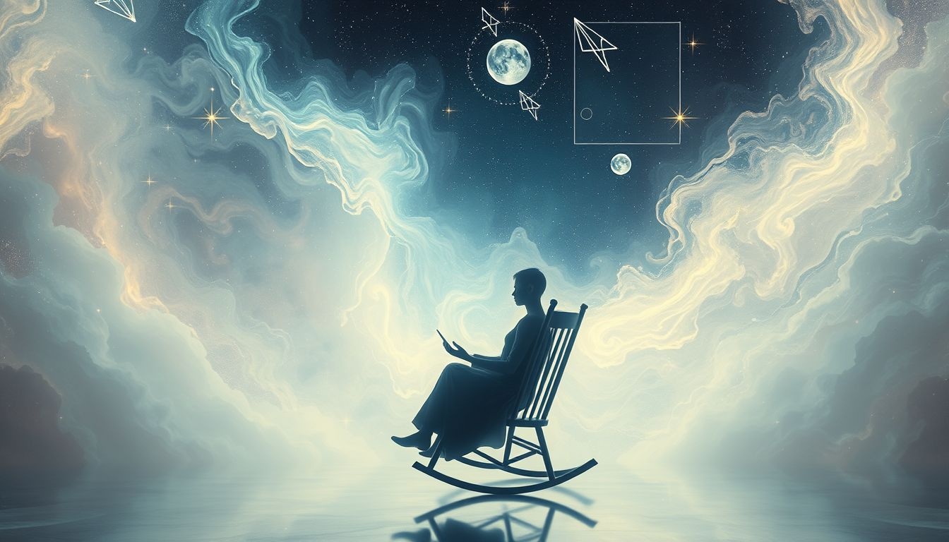 Rêver d’une personne dans un fauteuil à bascule symbolise la nostalgie.