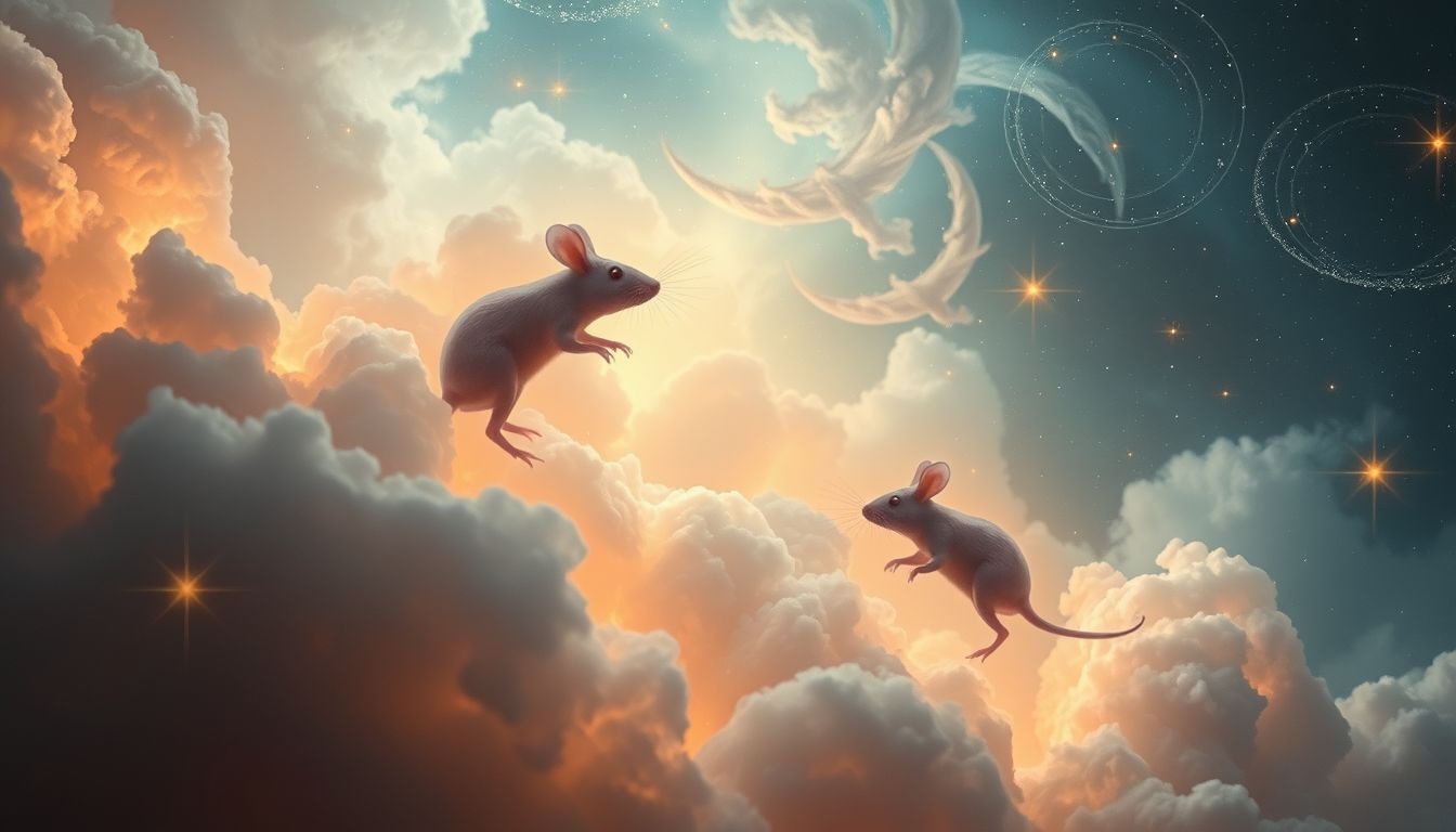 Rêver de rats symbolise souvent anxiété et trahison cachée.